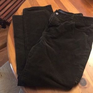 TALBOTS brown corduroy jeans-